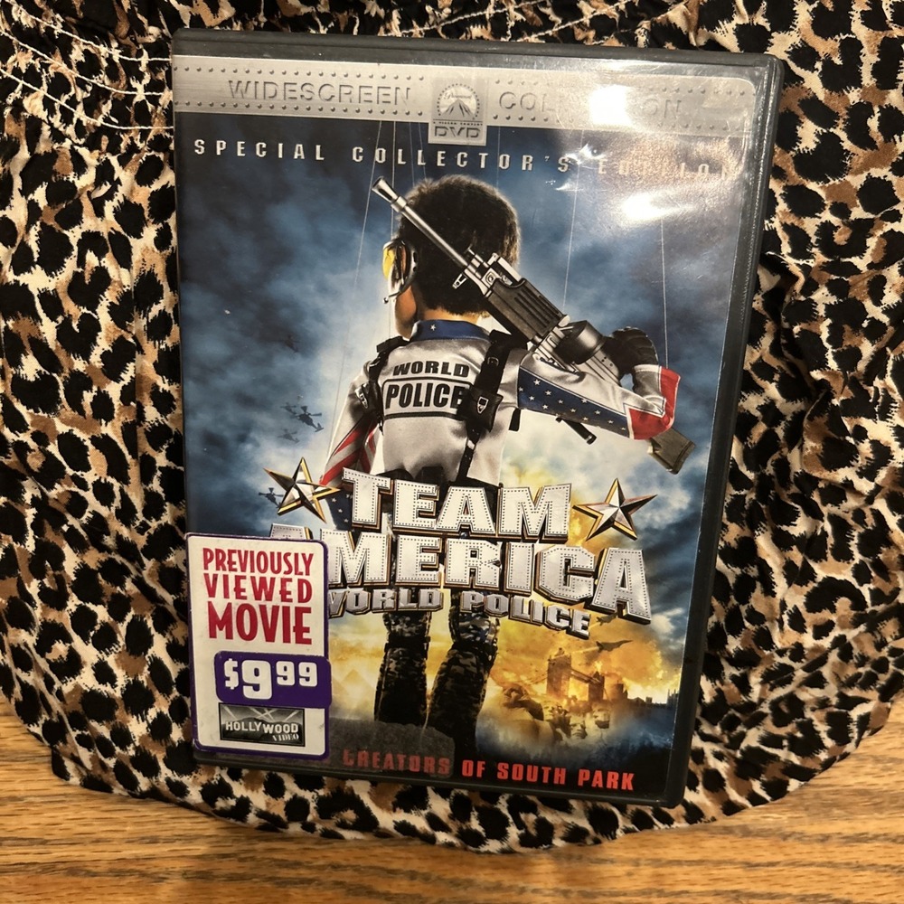 Paramount Team America DVD Special Edition Region 4 OS Comedy Satire Cult Retro